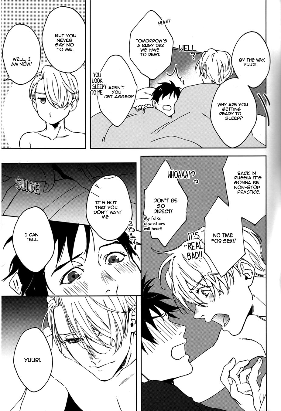 (C91) [OJmomo (yoshi)] Seascape (ユーリ!!! on ICE) [英訳]