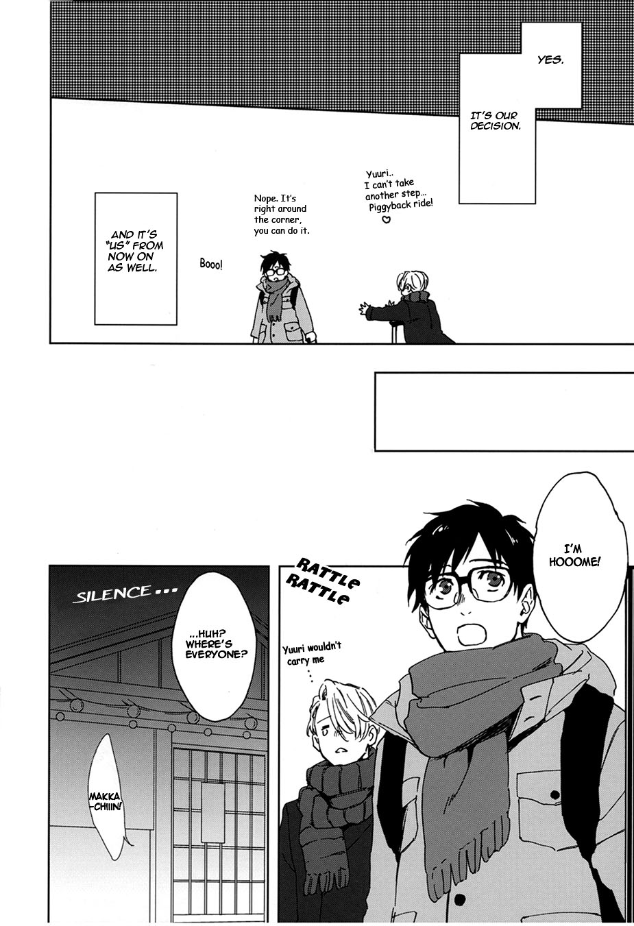 (C91) [OJmomo (yoshi)] Seascape (ユーリ!!! on ICE) [英訳]