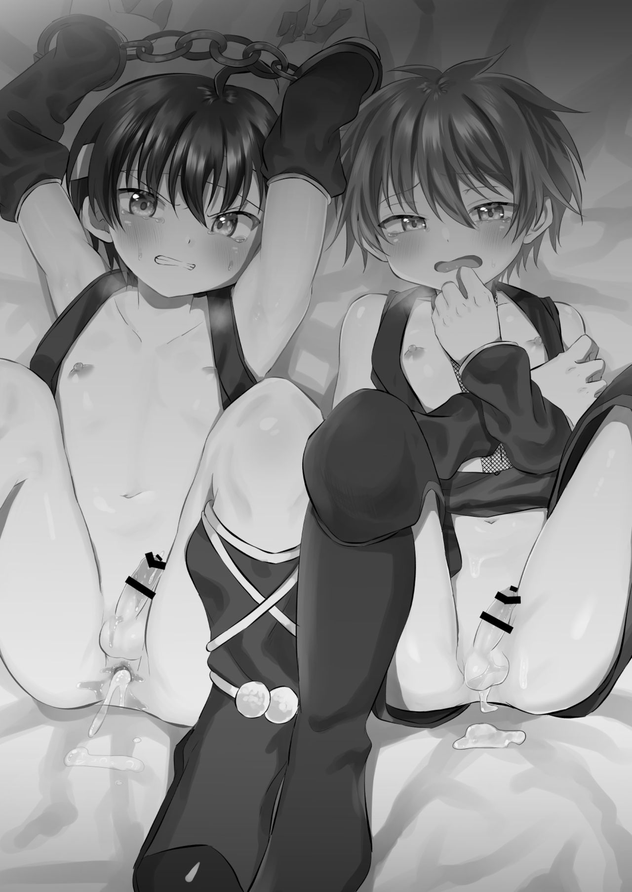 [ぺこ連盟 (こーすけぽけ)] 忍者少年調教日記-小太郎・半助編1- [DL版]