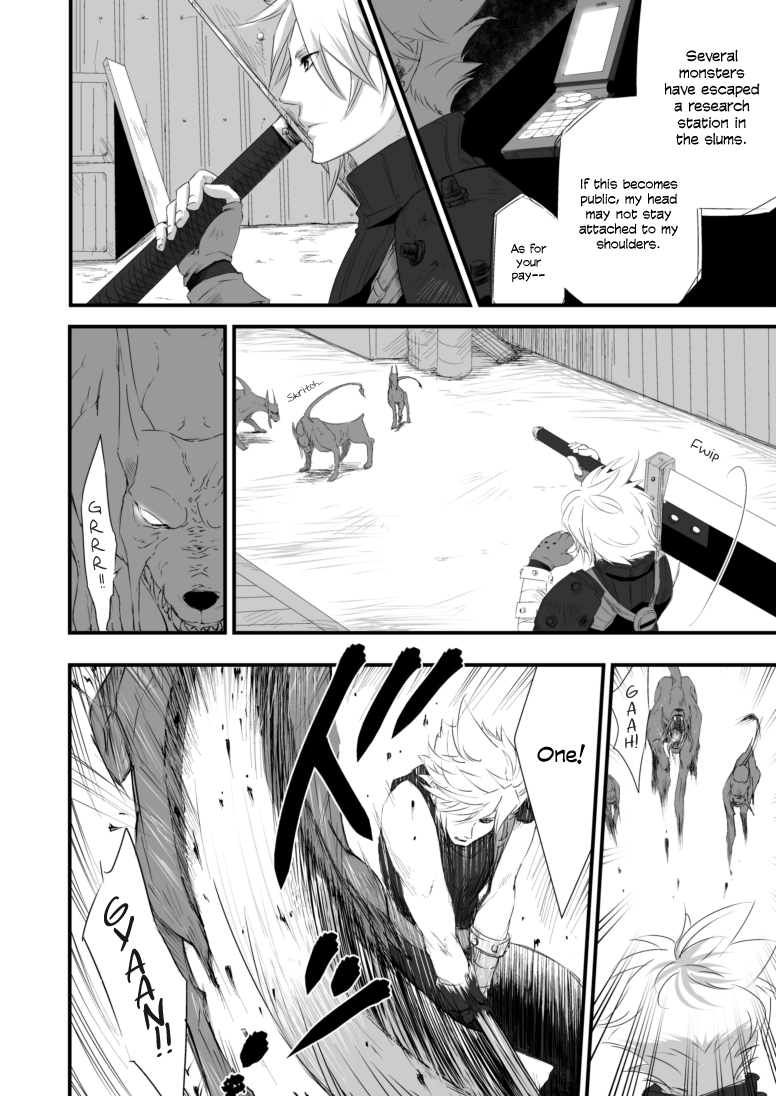 [赤の域 (ぶっちぃ)] 繋いだ指先から、 (ファイナルファンタジーVII) [英訳] [DL版]