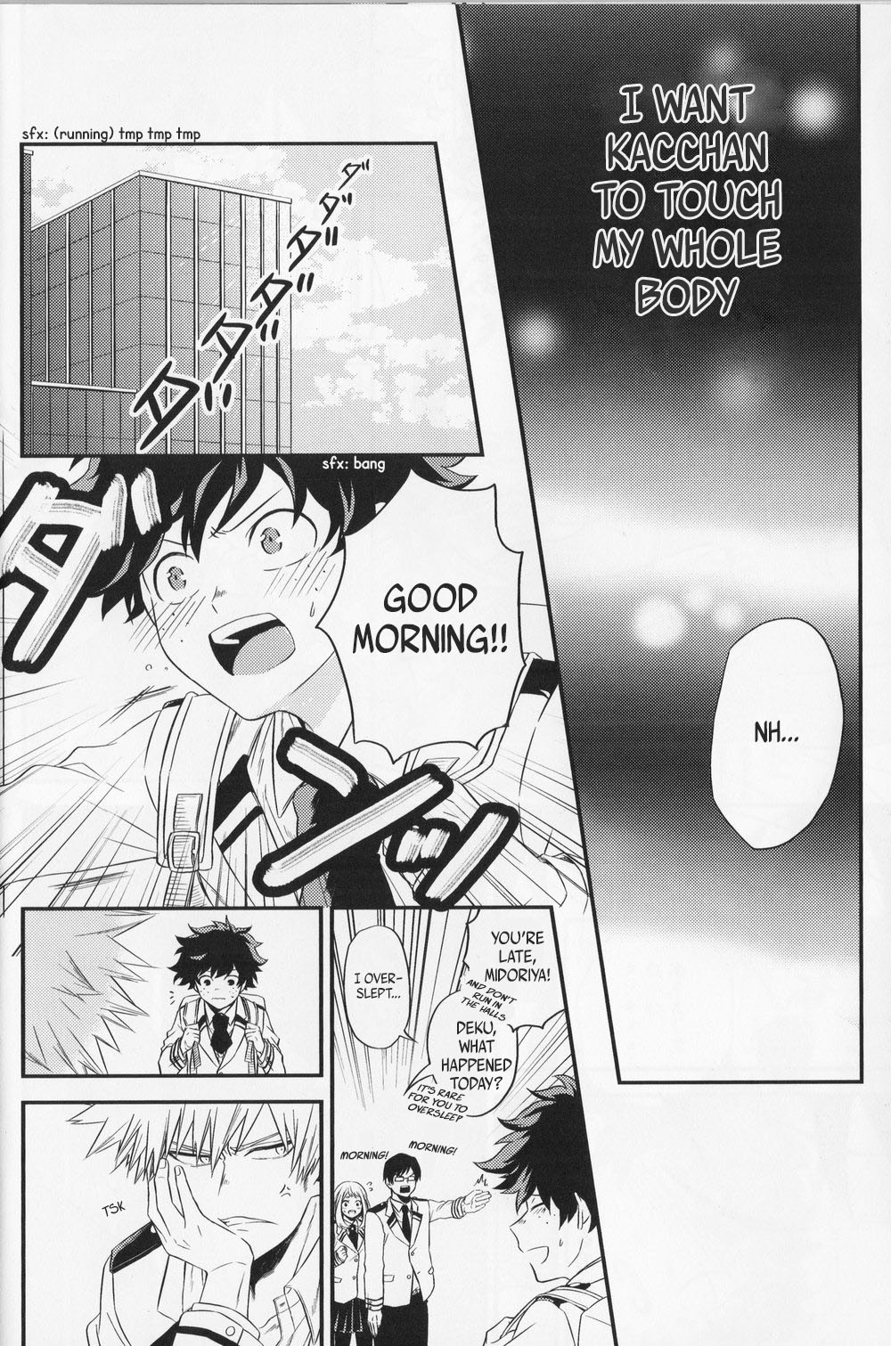 (どうやら出番のようだ!10) [ガトースカッチ (甘口蓮根)] SwalloW DowN (僕のヒーローアカデミア) [英訳]