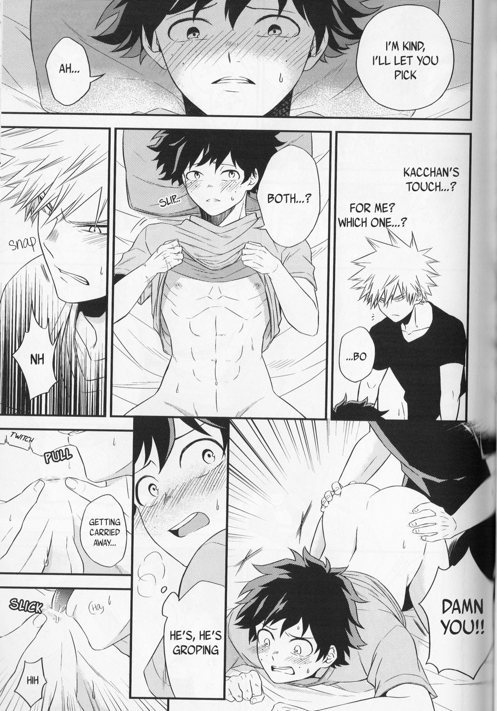 (どうやら出番のようだ!10) [ガトースカッチ (甘口蓮根)] SwalloW DowN (僕のヒーローアカデミア) [英訳]