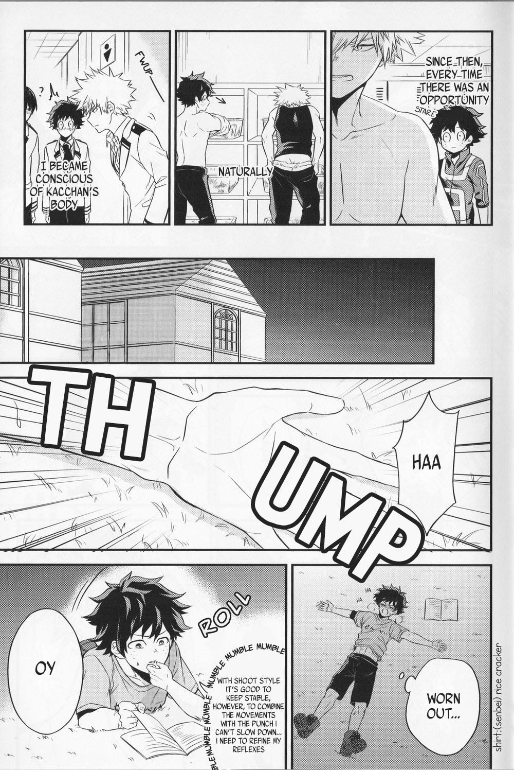 (どうやら出番のようだ!10) [ガトースカッチ (甘口蓮根)] SwalloW DowN (僕のヒーローアカデミア) [英訳]