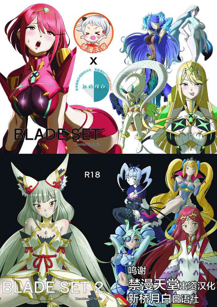 [いのり堂 (いのり)] BLADE SET DX (ゼノブレイド2) [中国翻訳] [DL版]