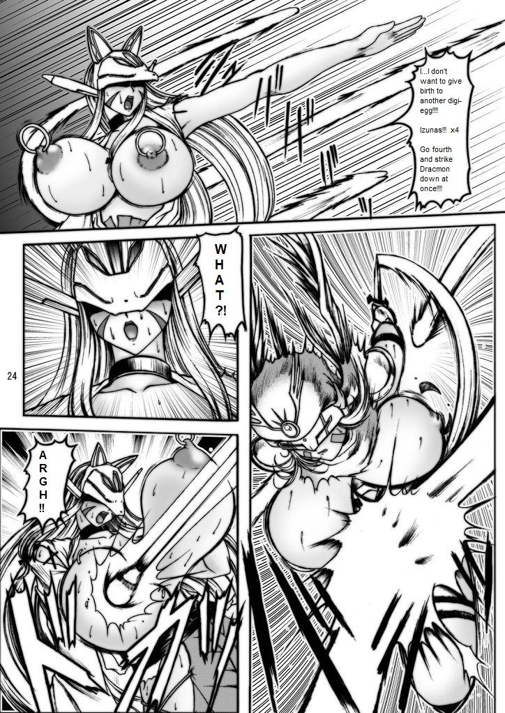 (巨乳っ娘2) [GLAMOUR WORKS (蓮斗)] ぶーぶもんすたあD (デジタルモンスター) [英訳]