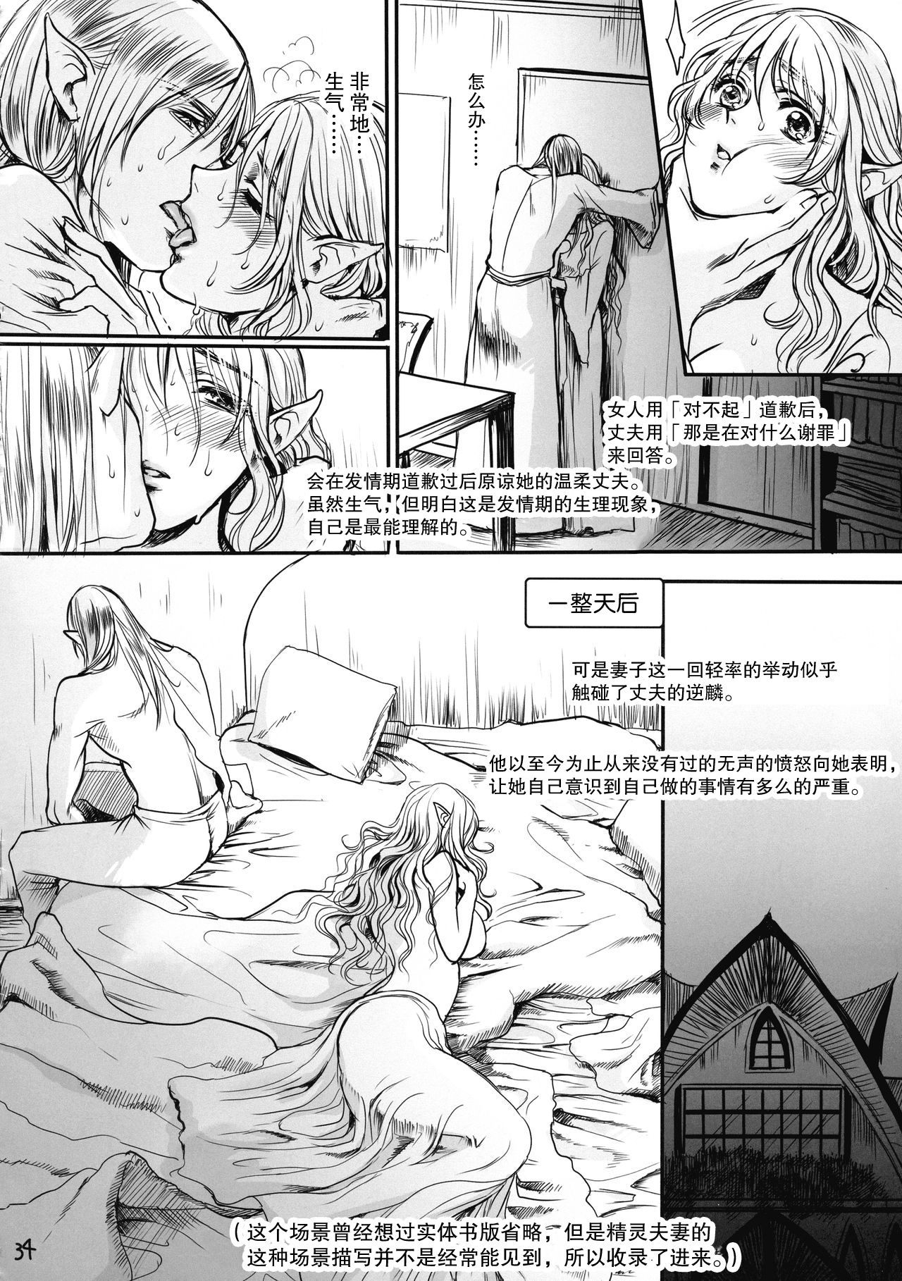 (COMIC1☆17) [Flieger (貂)] ボツ漫画「可愛い奥様」のご供養まとめ本+α [中国翻訳]