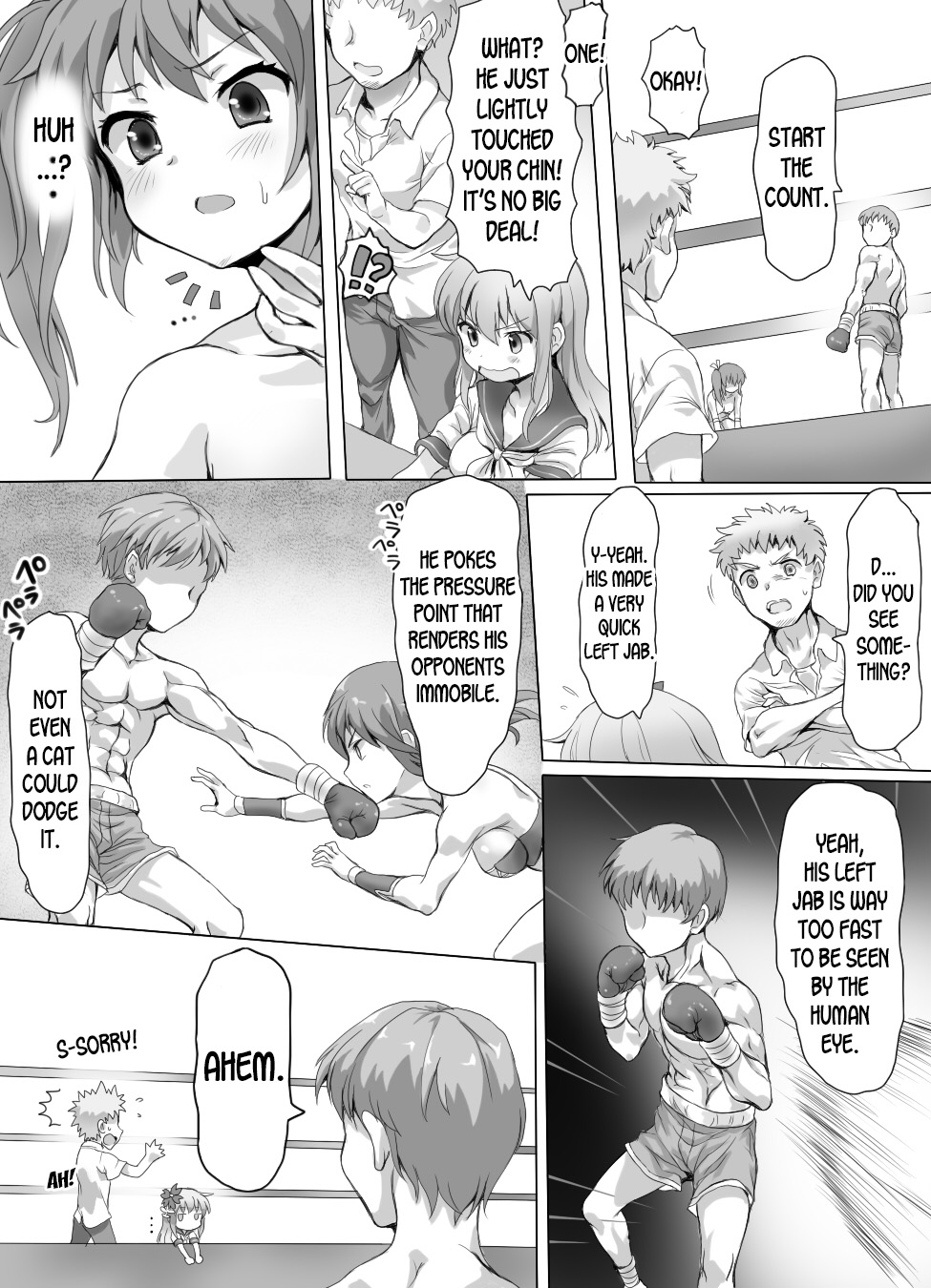 [みつのほ] 嫐り時々射精 ぞくっ!! ～女に負けるってどんな気持ちですか?～ [英訳]