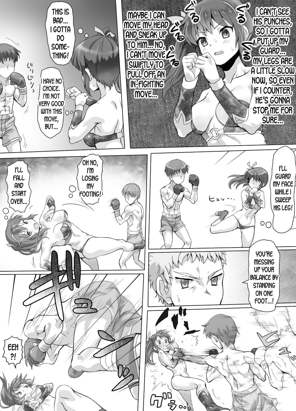 [みつのほ] 嫐り時々射精 ぞくっ!! ～女に負けるってどんな気持ちですか?～ [英訳]