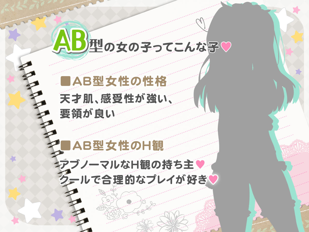 [ぽみみ子宅 (ぽみみ子)] 血液型別オプション