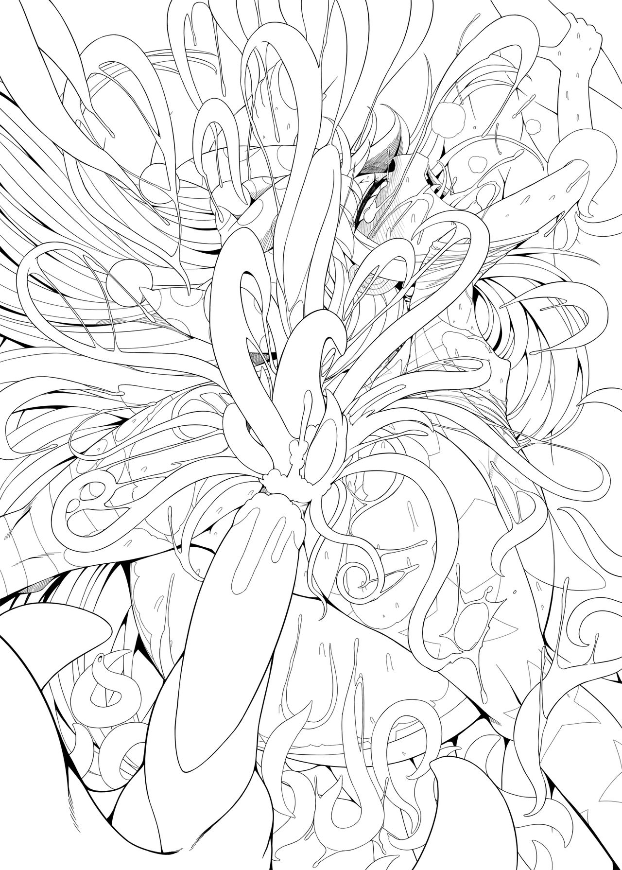 [やし屋 (YASSY)] 地獄の触手攻め (東方Project) [DL版]