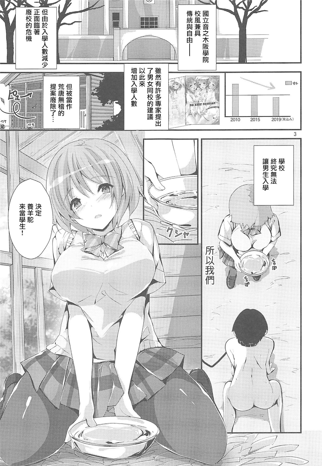 (C96) [八木崎銀座 (八神秋一)] WILD STUDENT (ラブライブ!) [中国翻訳]