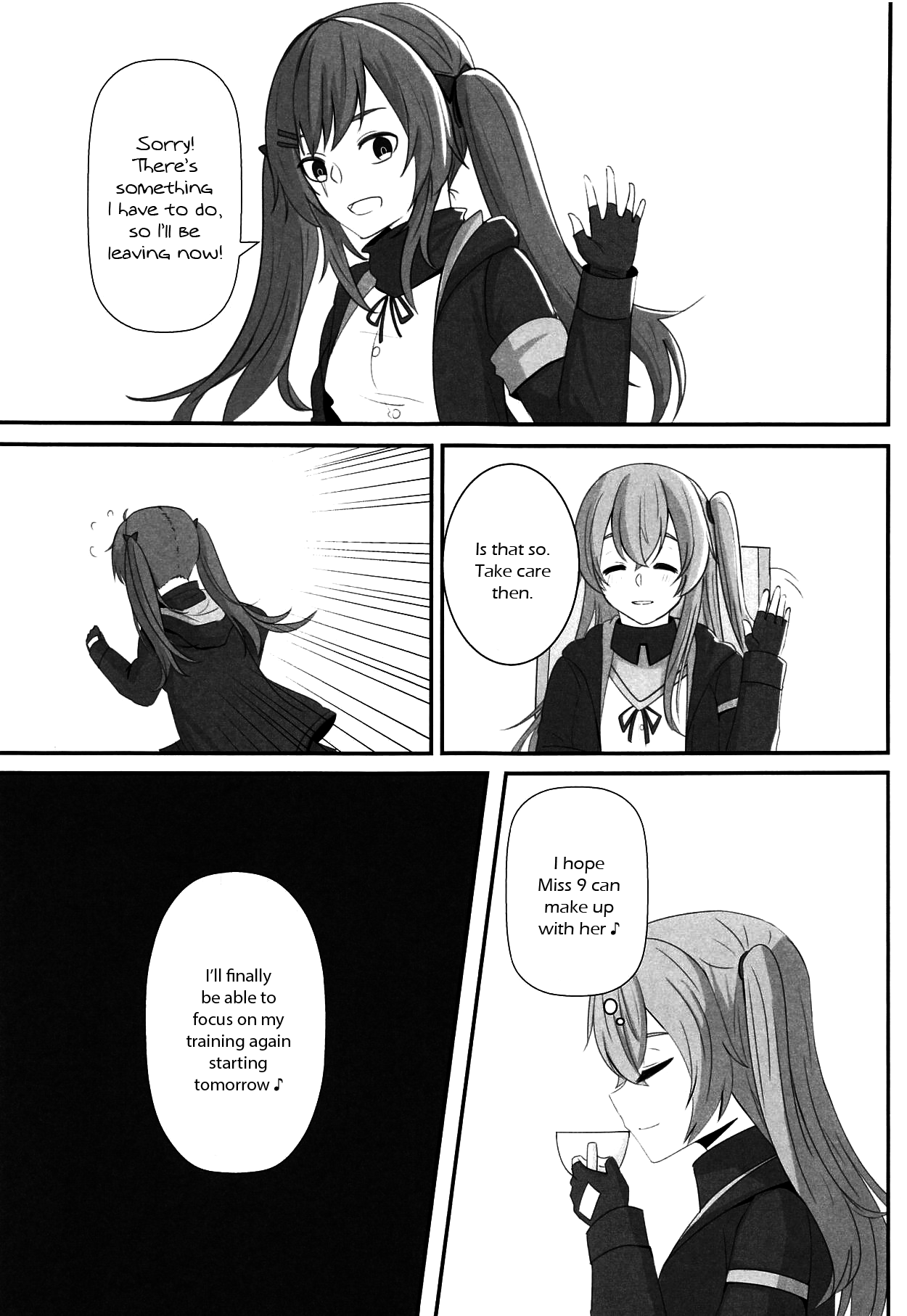 (C95) [千羽] 私の45姉は一人だけ! (少女前線) [英訳]