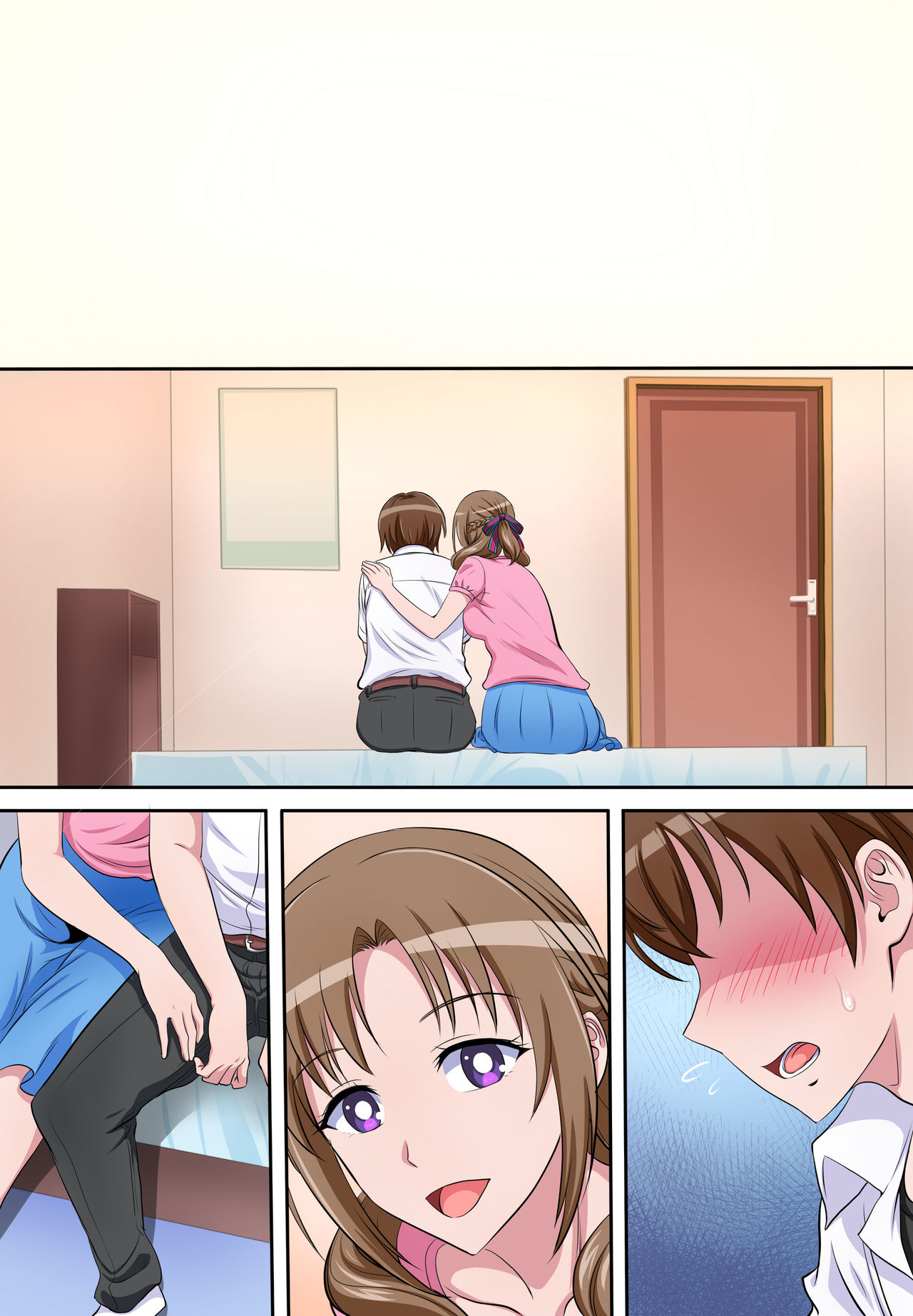 [にじのまぜらん] 母子相姦 ～息子を誘惑してセックスしちゃう美人でスケベなお母さん～ (通常攻撃が全体攻撃で二回攻撃のお母さんは好きですか?)