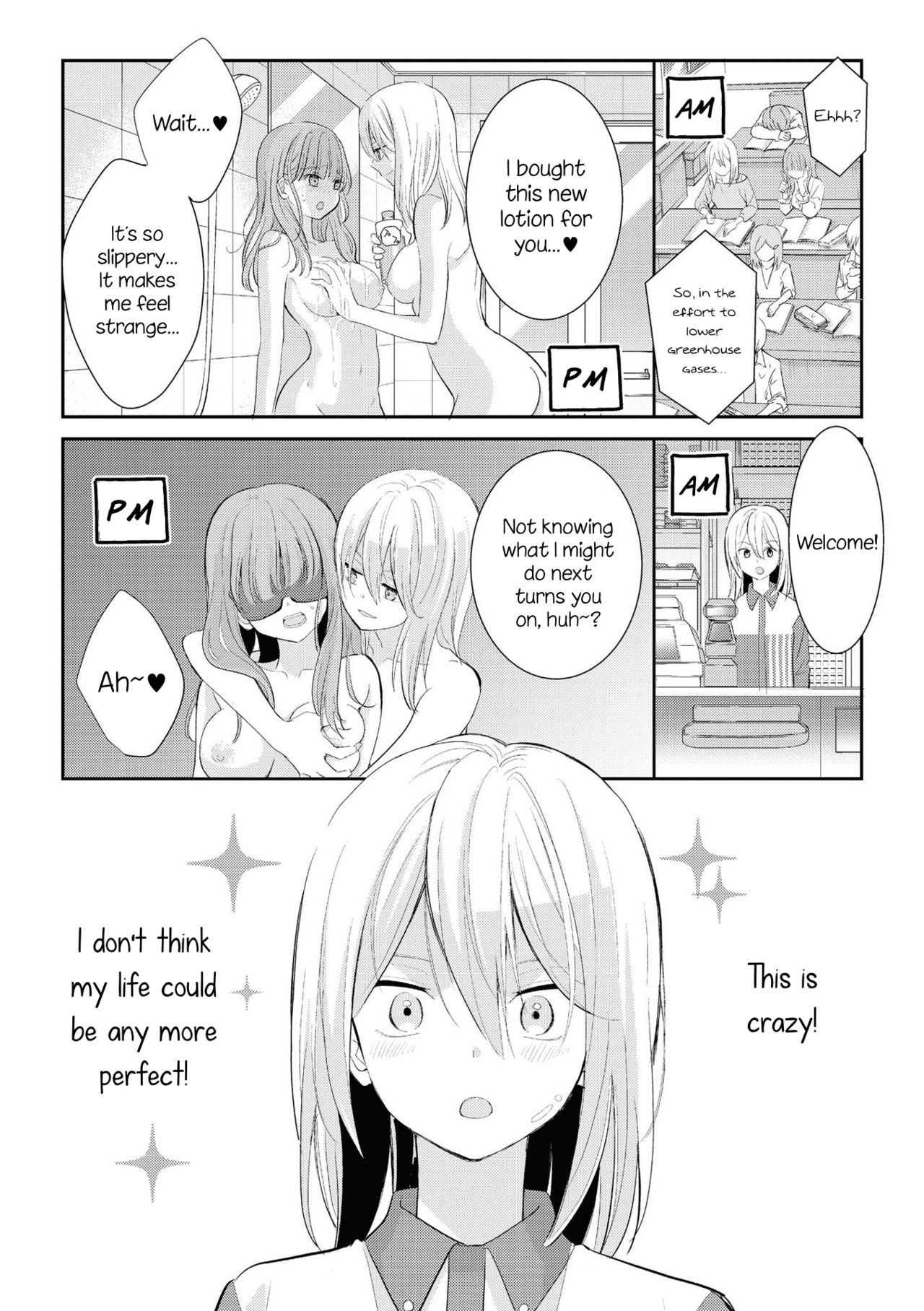 [コダマナオコ] はじめてのどうせいせいかつ (いちゃらぶしかない百合アンソロジーコミック2) [英訳] [DL版]