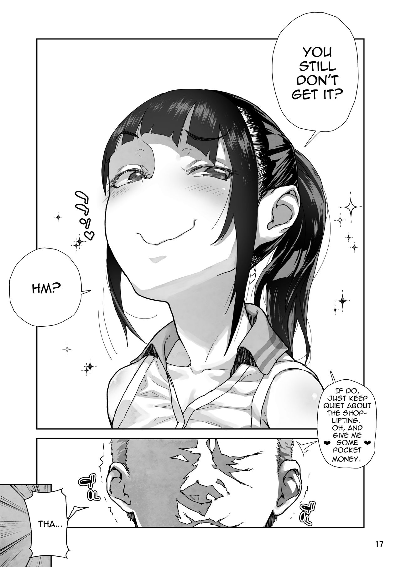 [くろほんやさん (山下クロヲ)] J〇姪っ子の弱味を握った日 [英訳] [DL版]