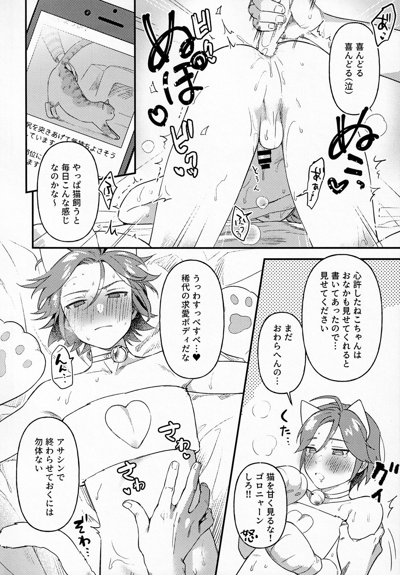 [服部 (とり)] かわいいねこはくちゃん