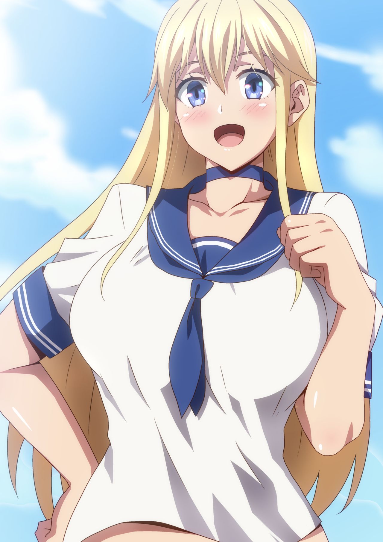 [へら] 大きな彼女