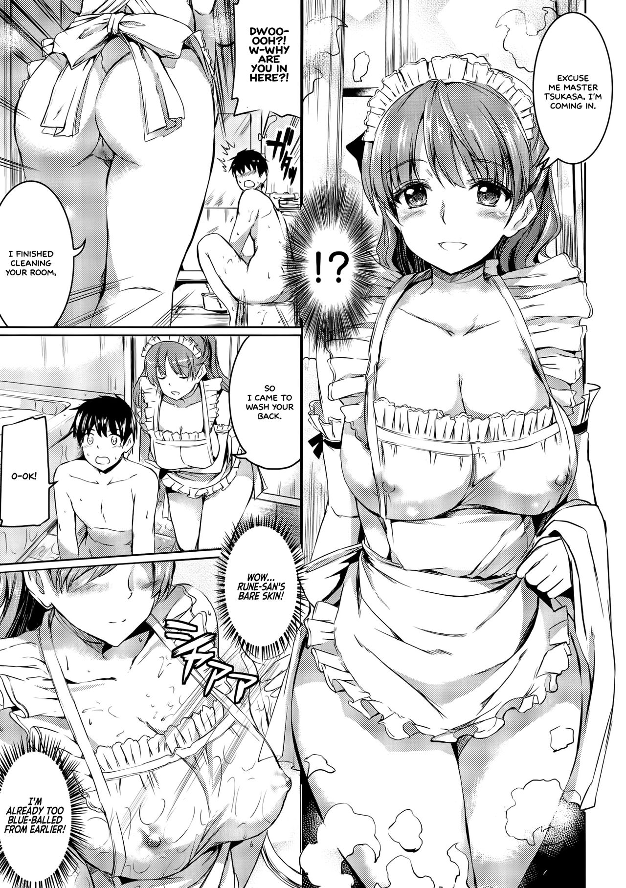[神代竜] お嬢様のメイド事情 第1-6話 [英訳]