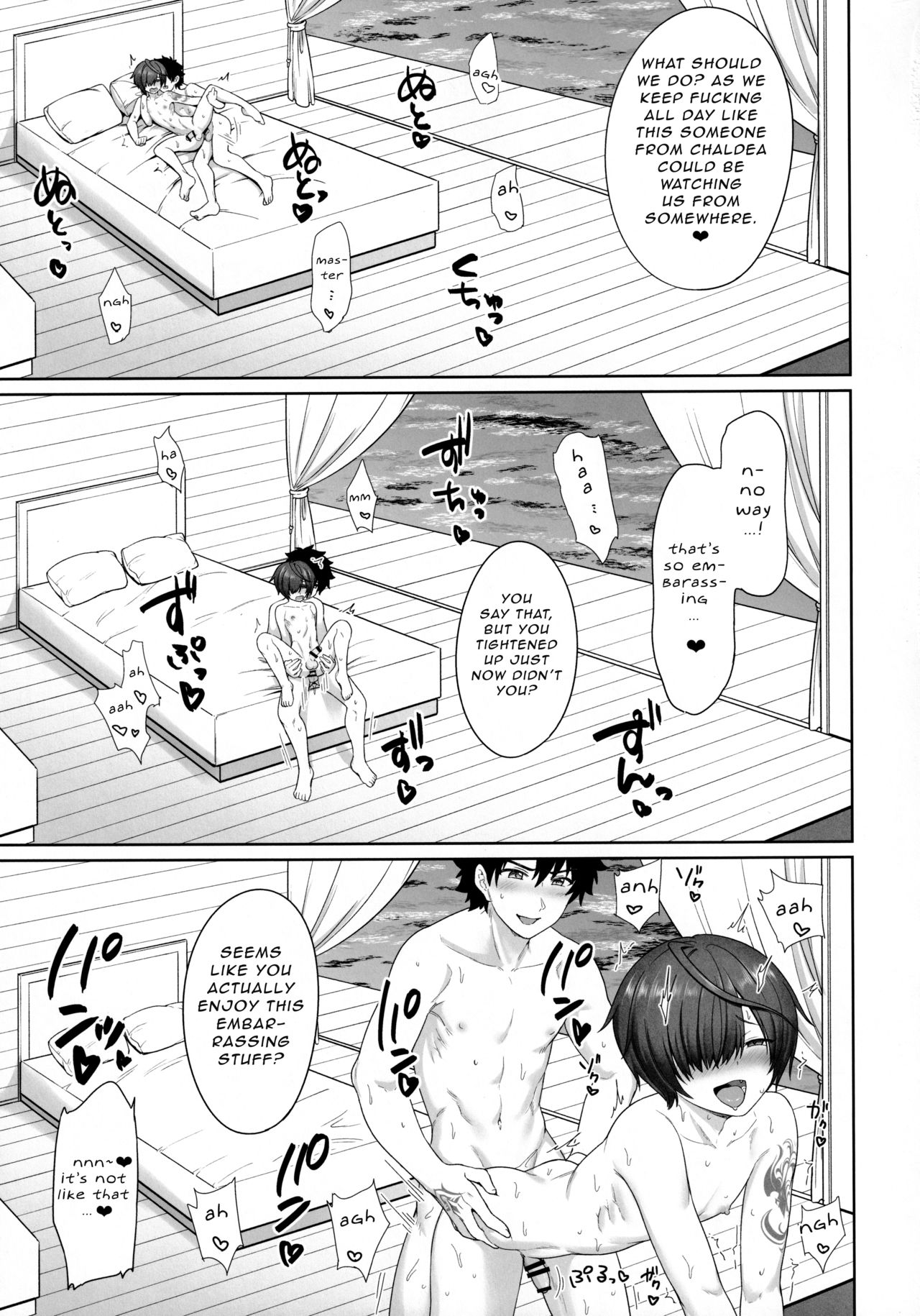 (ショタフェス6) [対々会 (といとい)] 夏の孤島でふたりきり (Fate/Grand Order) [英訳]