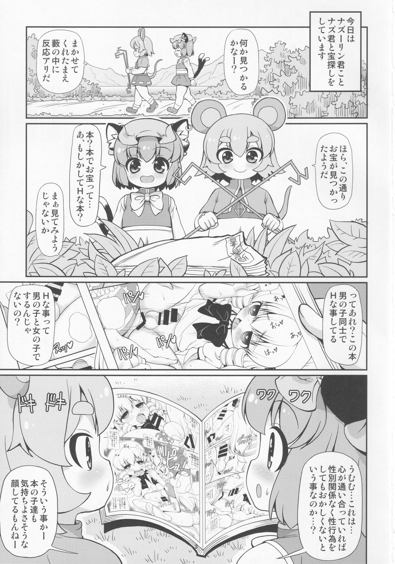 (例大祭18) [魔導資料室 (嵐-D-悪鬼羅、佐々木てろん、emina)] 鼠と遊ぶ猫 (東方Project)