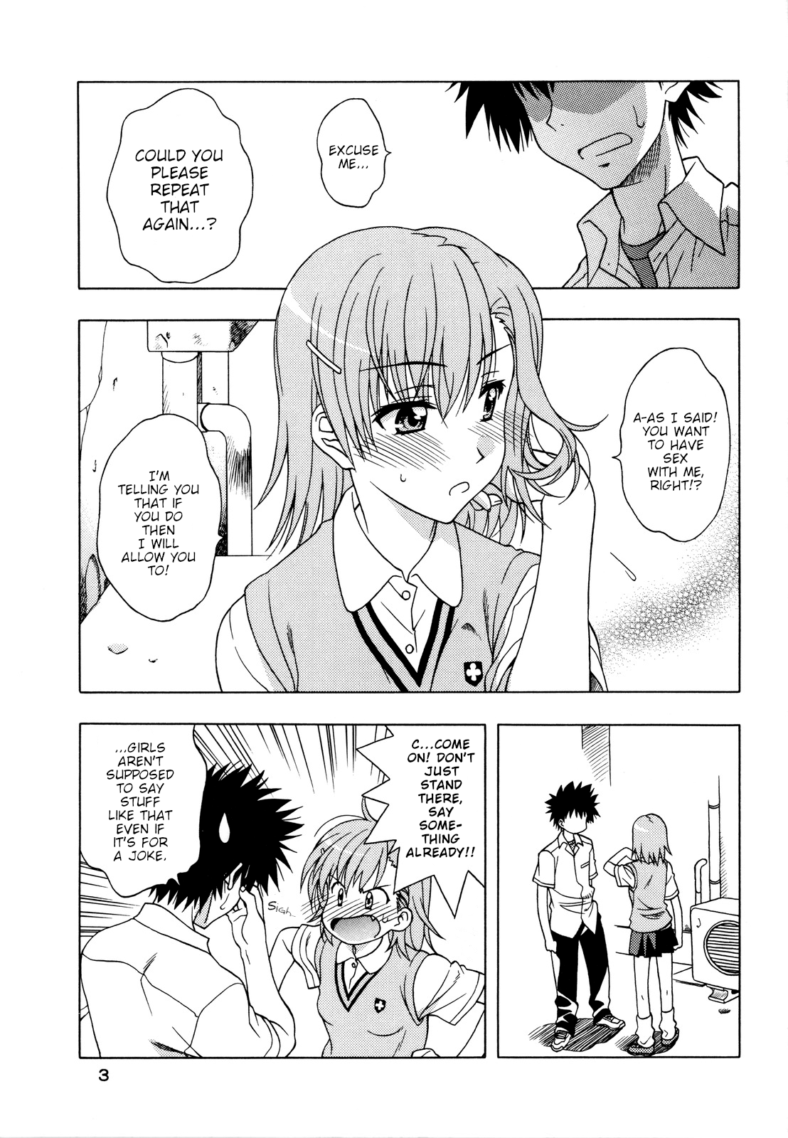 (COMIC1☆4) [芸は身を救う!! (華瑠羅翔)] ビリデレ! (とある科学の超電磁砲) [英訳]