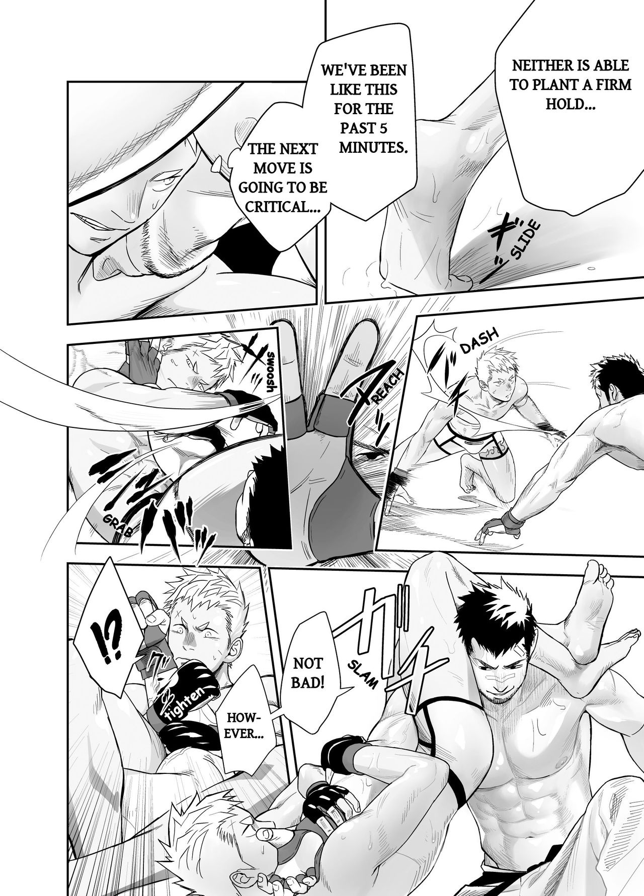 [♂めんたいこ♂ (一十)] ガチンコバトル [英訳] [DL版]