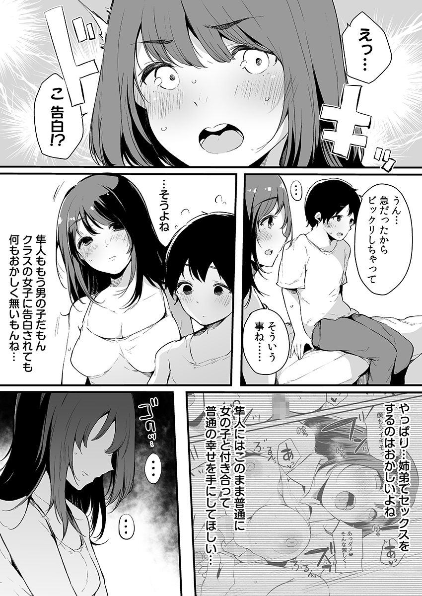[桜湯ハル] 弟にエロ漫画と同じ事をされちゃうお姉ちゃんの話 3