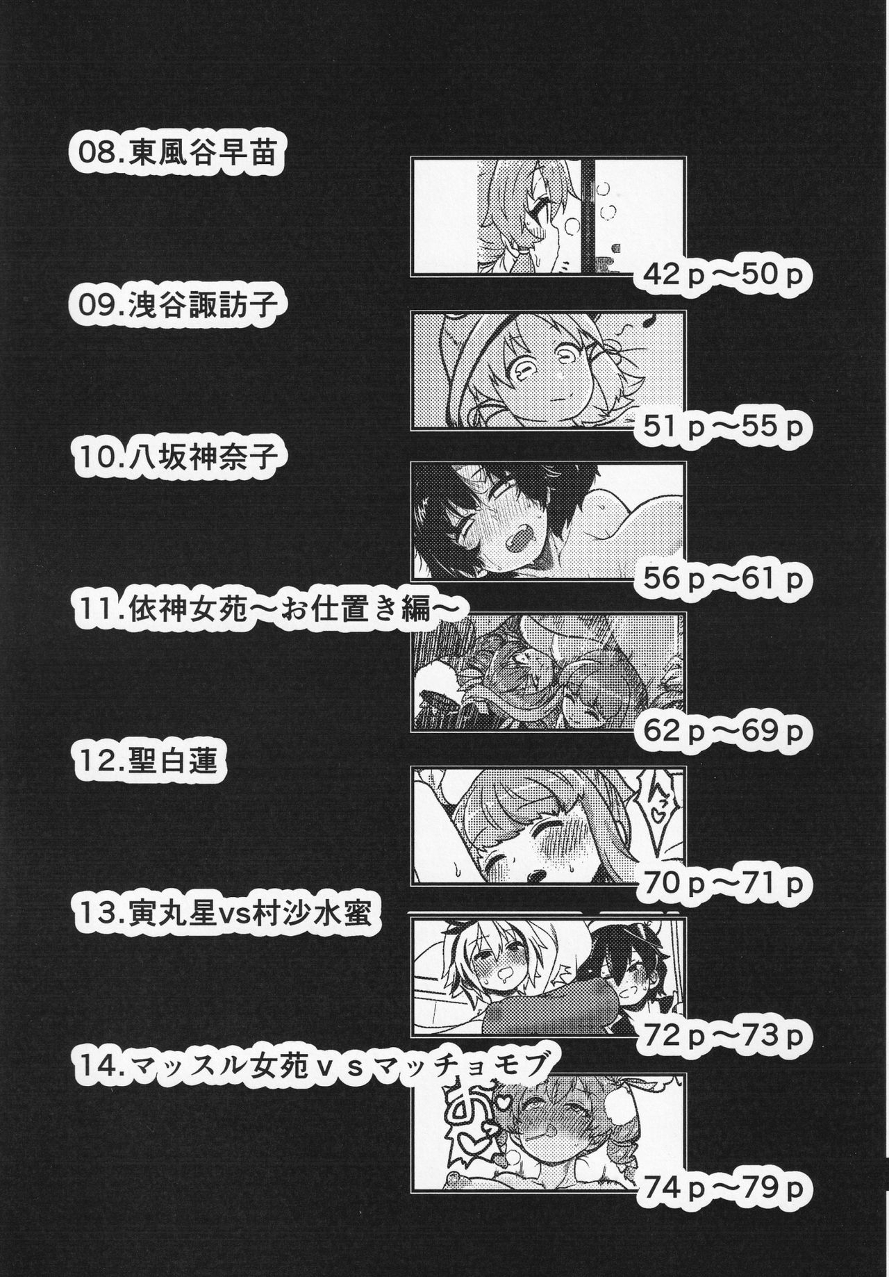 [少女落描中 (暇人のいず)] スケベな幻想少女集 (東方Project)