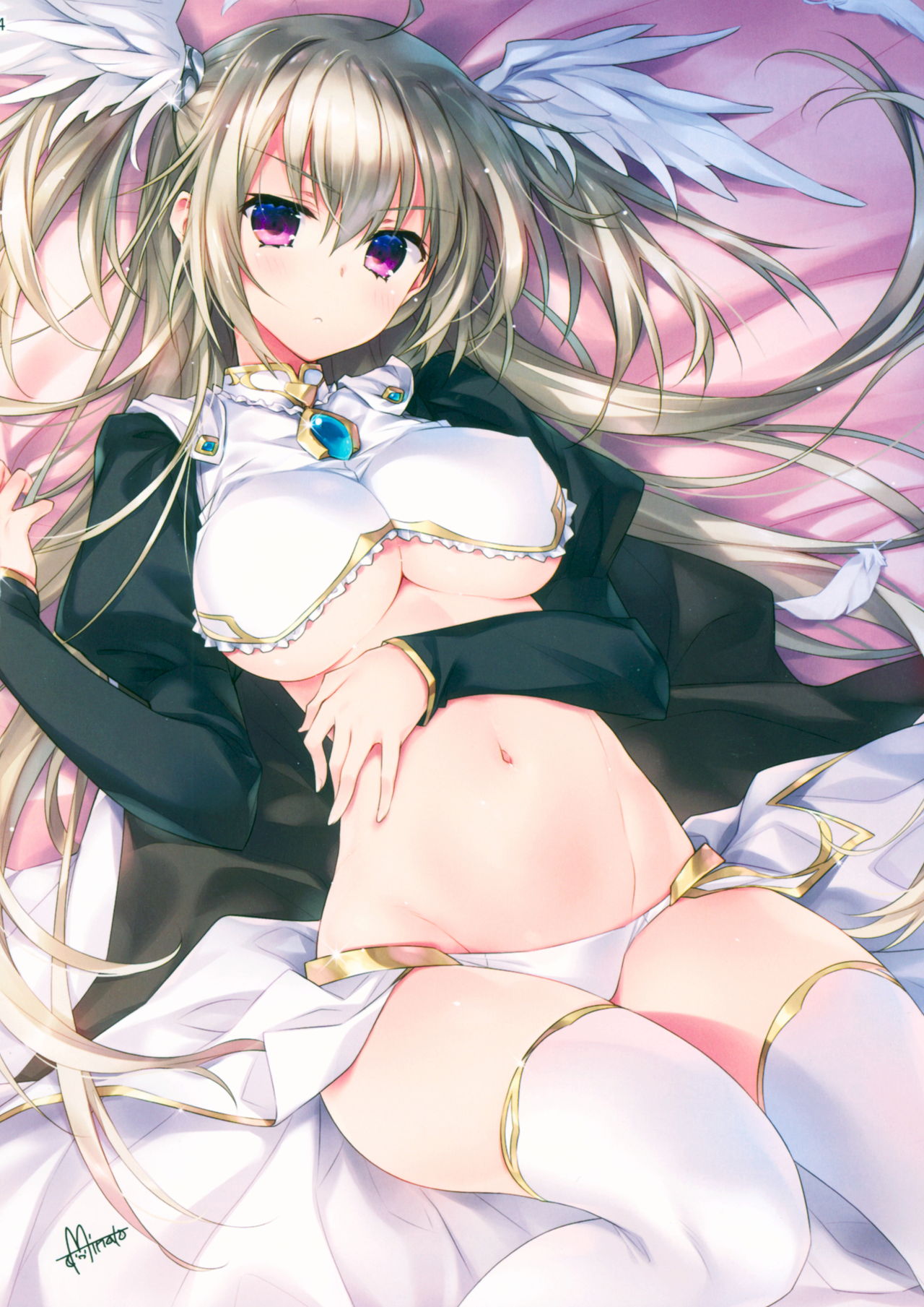 (ひたすら割るのです…王子) [ウリボックス (もりたん、八坂ミナト)] Gift Of Wise Men もりたん&八坂ミナトイラスト集 (千年戦争アイギス)