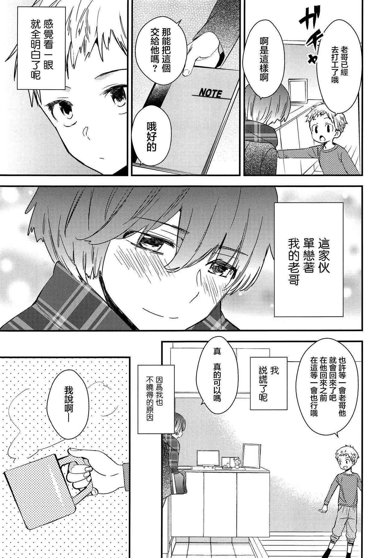 [あつあつCOOK、SC (かたぎりあつこ、牛乳リンダ)] おにいちゃんにはヒミツ [中国翻訳] [2019年1月20日]