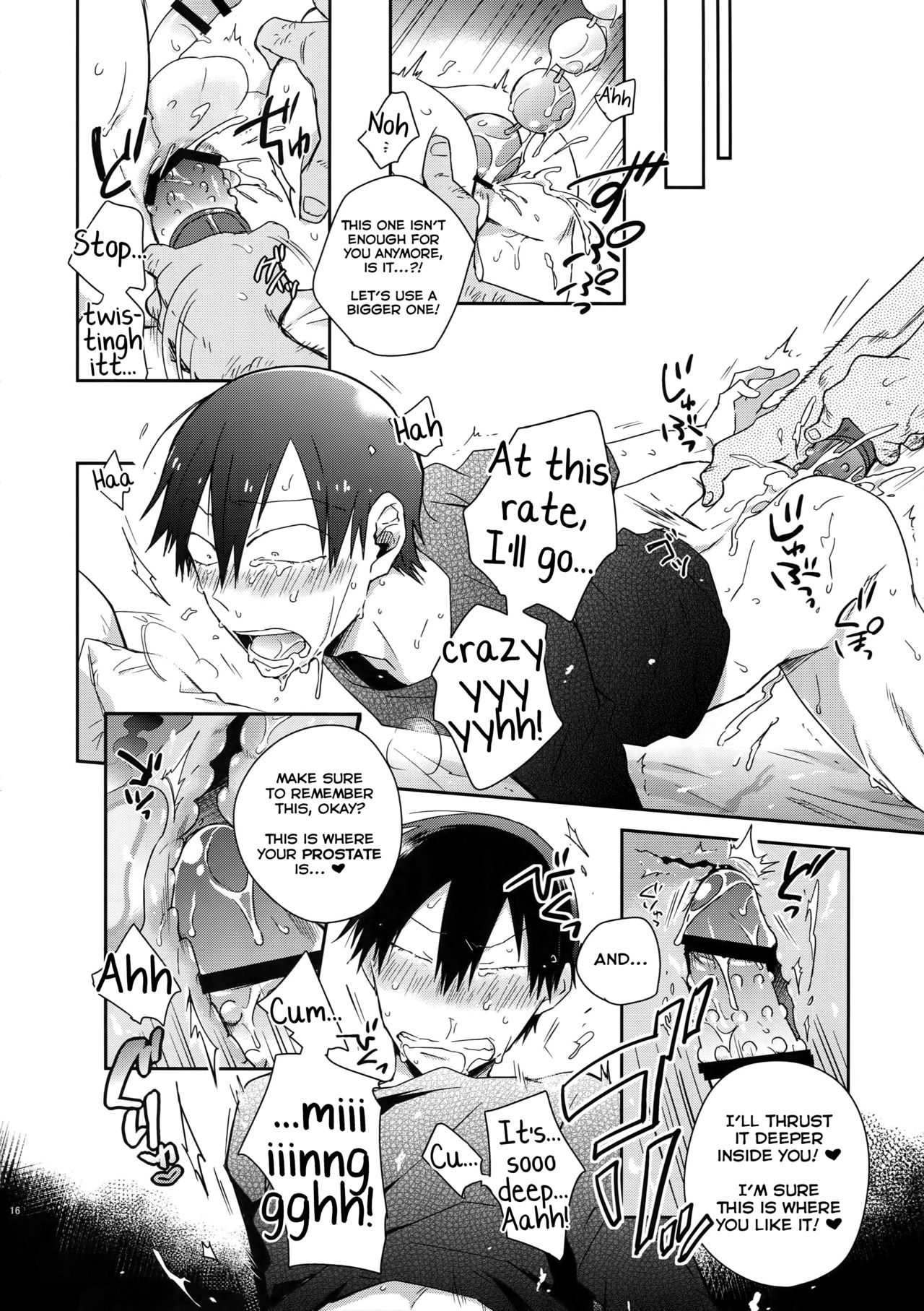 (全開ケイデンス10) [骨しゃぶり亭 (中折れポークビッツ)] 薄幸少年 (弱虫ペダル) [英訳]