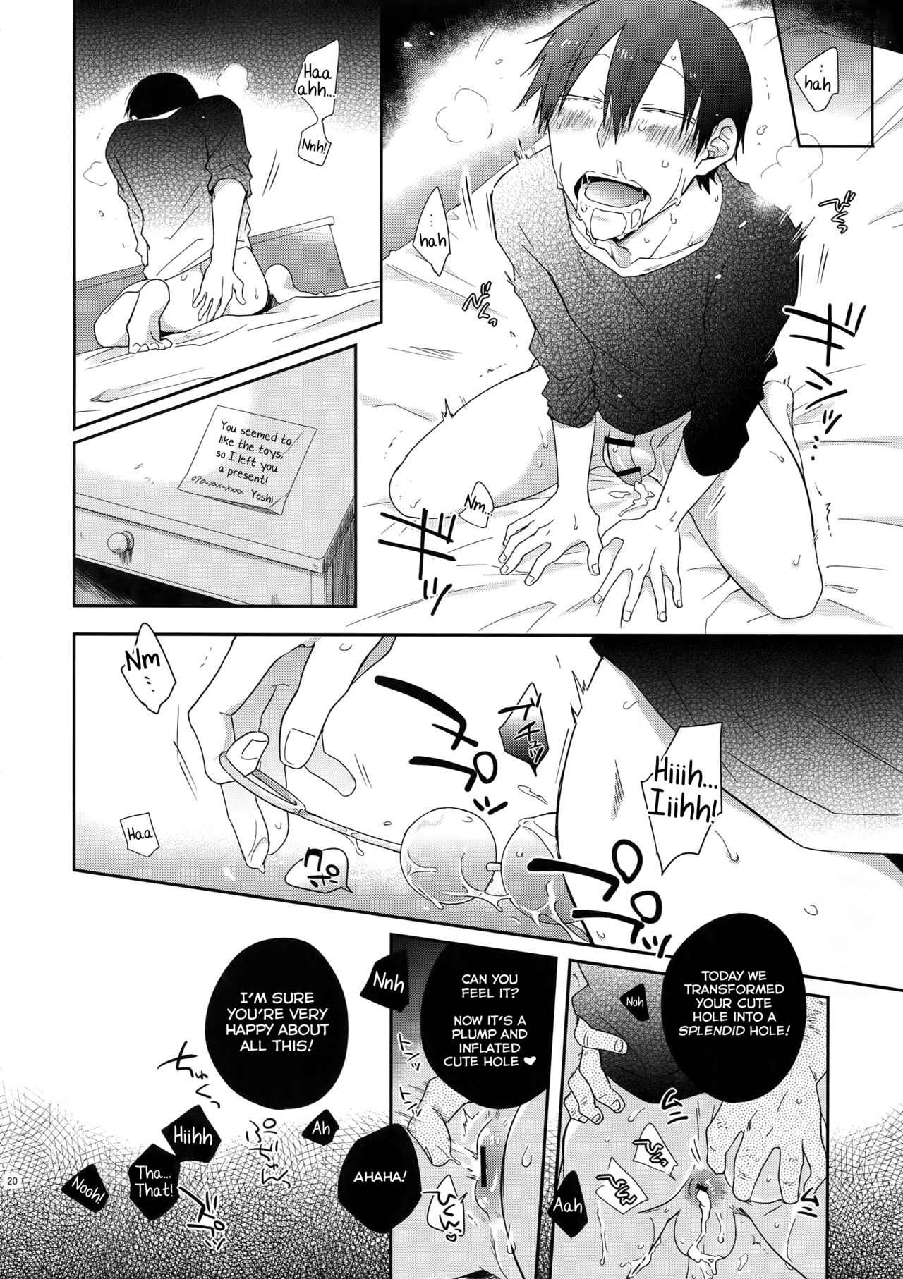 (全開ケイデンス10) [骨しゃぶり亭 (中折れポークビッツ)] 薄幸少年 (弱虫ペダル) [英訳]