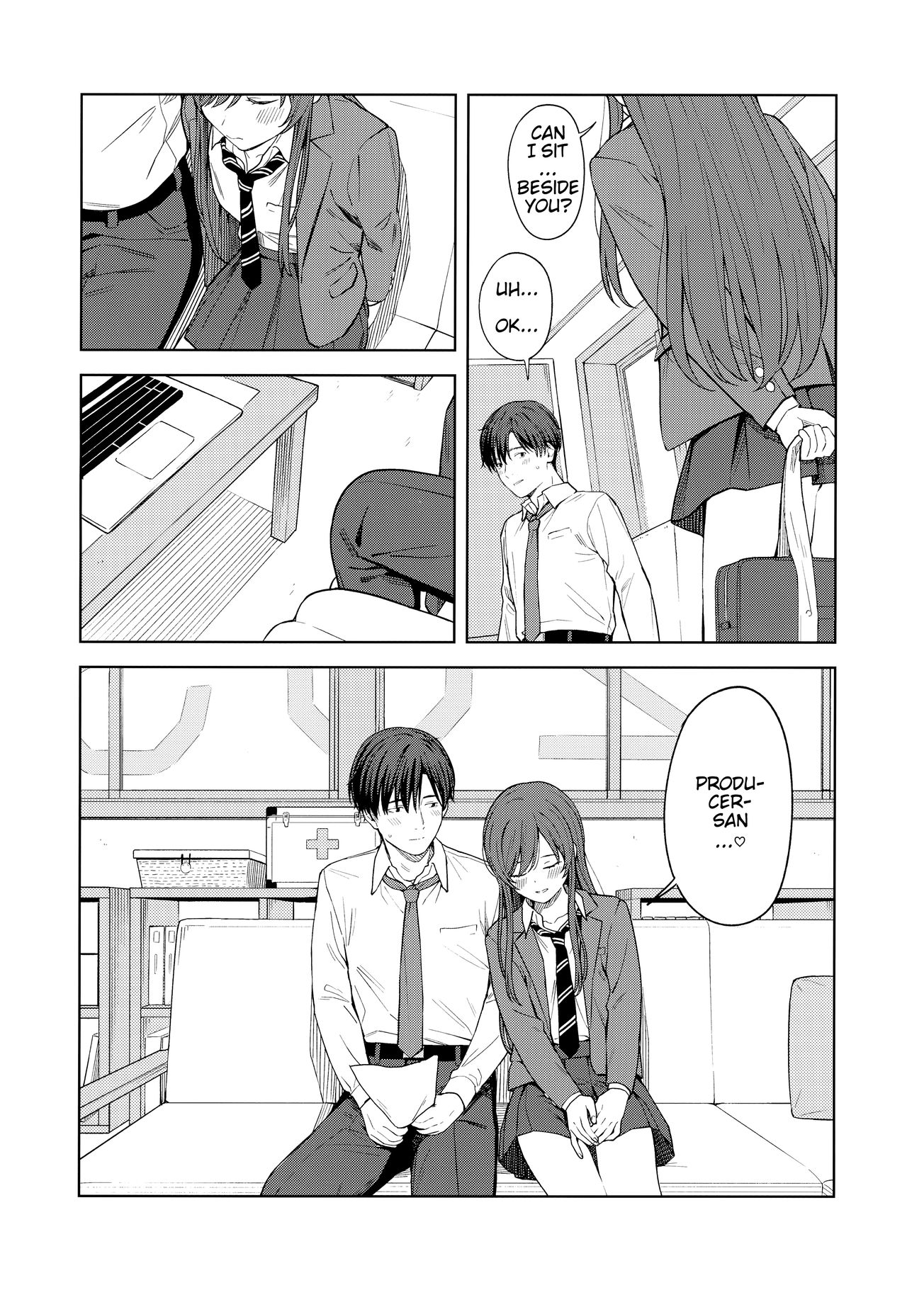 [ティタノマキア (みかづち)] 「あのね、Pさん甘奈…」 (アイドルマスター シャイニーカラーズ) [英訳]