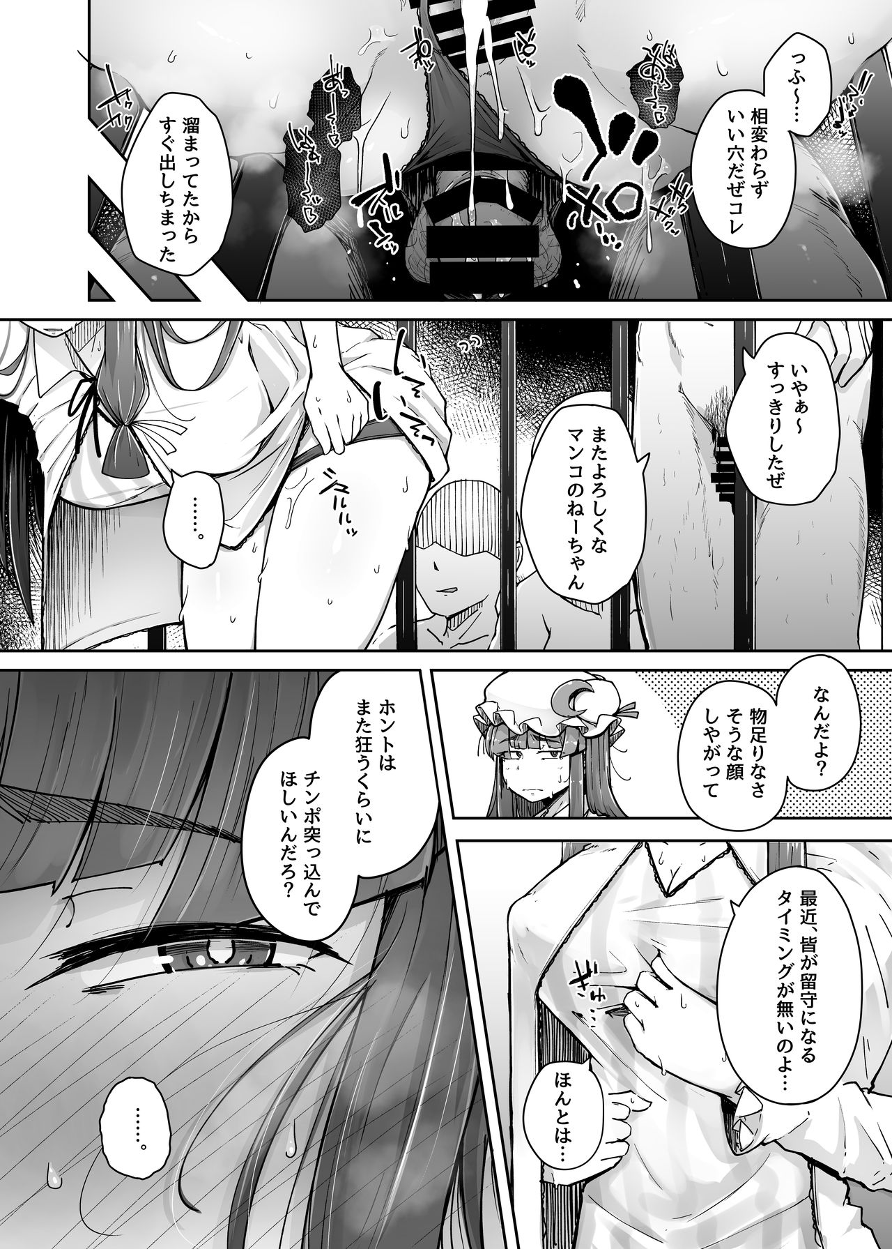 [自家発電処 (flanvia)] 穴とむっつりどすけべだいとしょかん 3 (東方Project) [DL版]