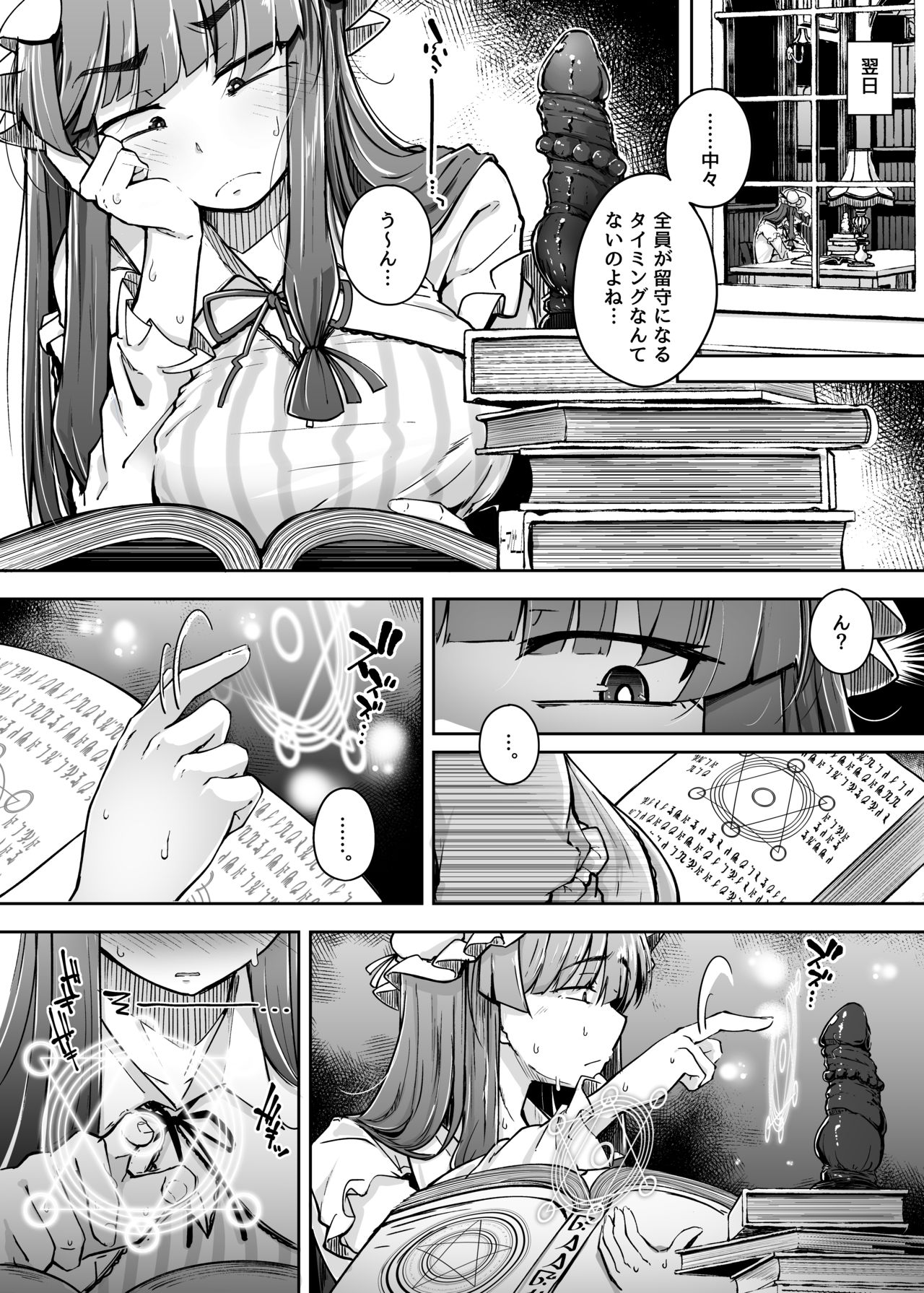 [自家発電処 (flanvia)] 穴とむっつりどすけべだいとしょかん 3 (東方Project) [DL版]