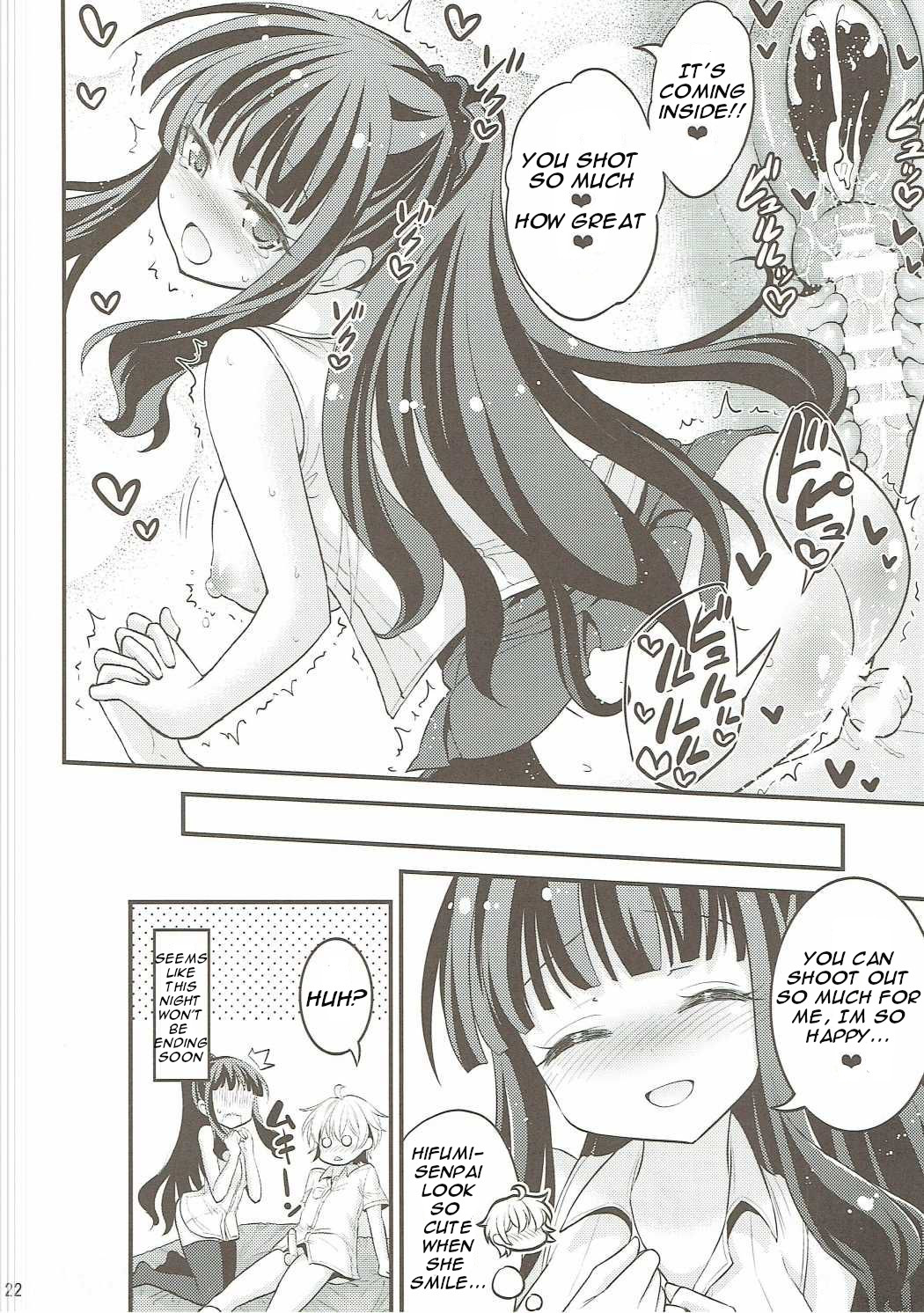 (C90) [Hasemi box (長谷見亮)] お姉ちゃんとショタのお泊りデイズ (NEW GAME!) [英訳]