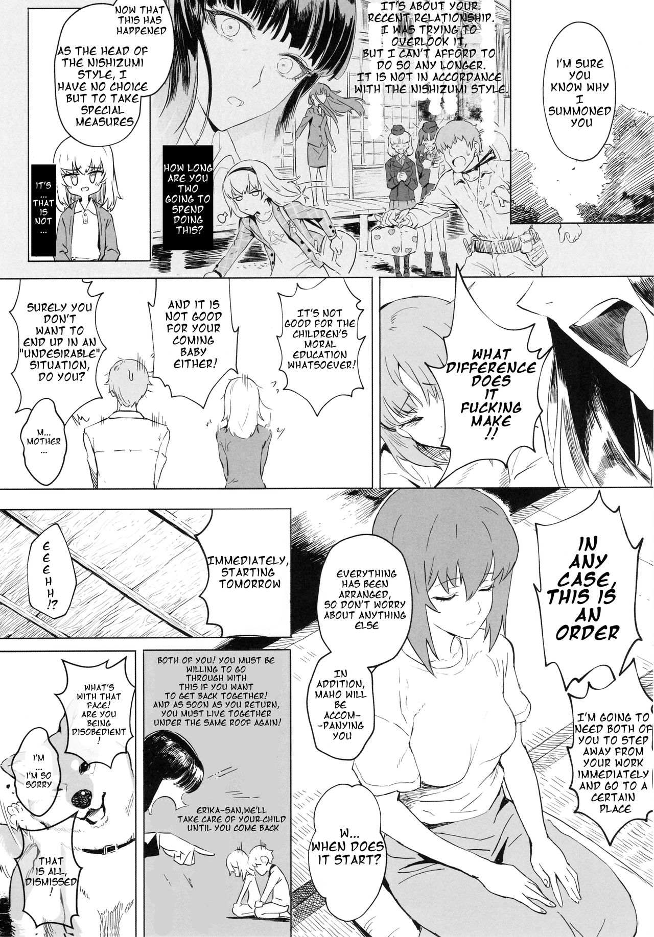 (C94) [SHIOHAMA (反骨max)] ERIKA vol.3 (ガールズ&パンツァー) [英訳]