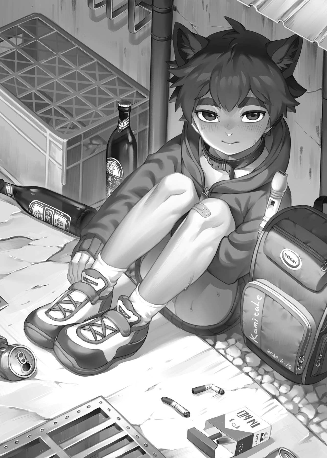 [5505專案 (たける)] 學校後巷 [英訳] [DL版]