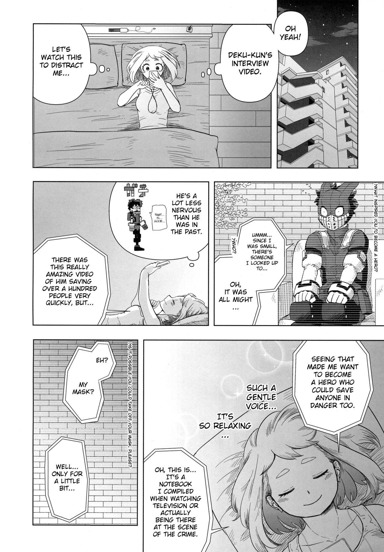 [赤の域 (ぶっちぃ)] ひとりよりふたりがイイ! (僕のヒーローアカデミア) [英訳]