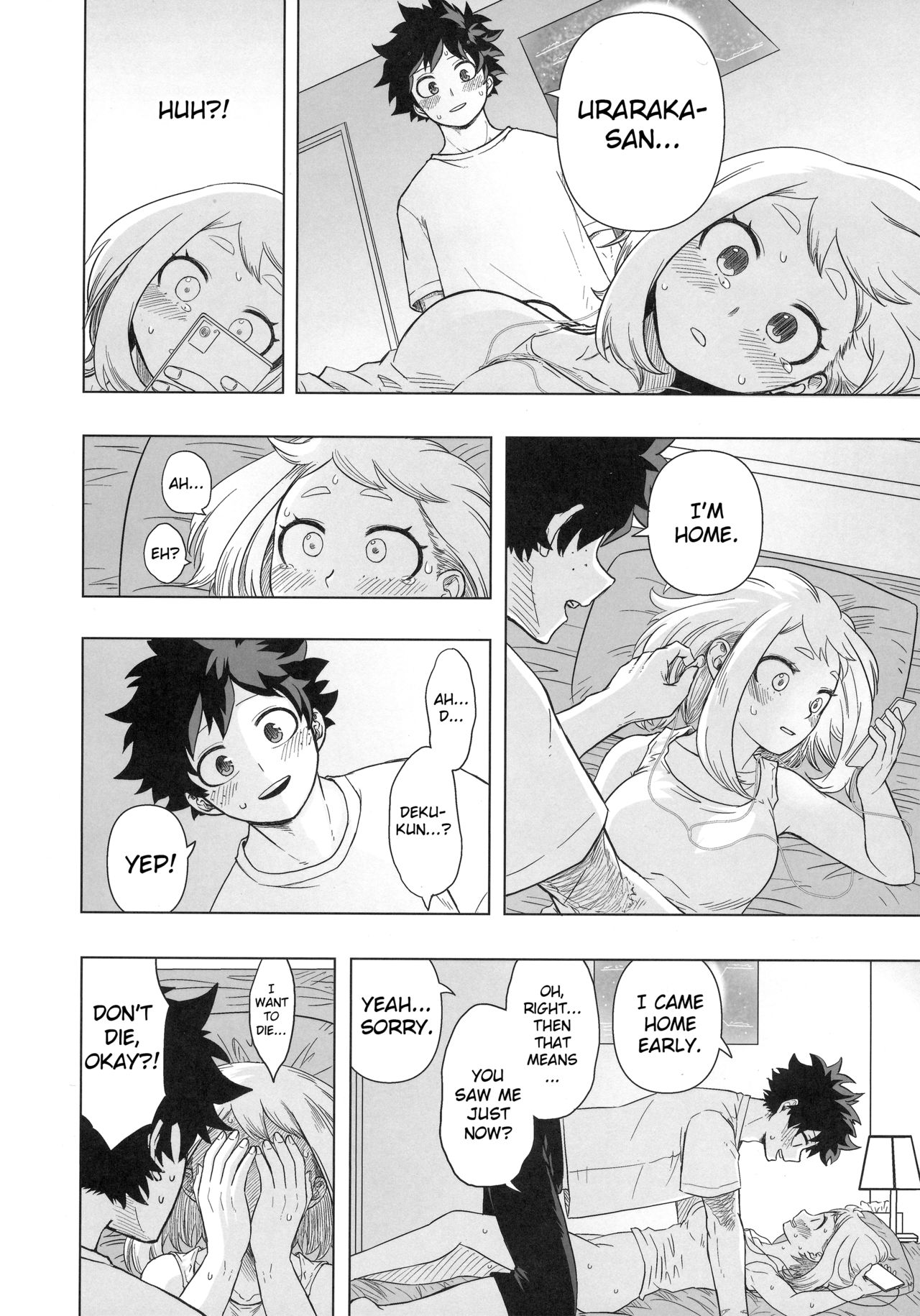 [赤の域 (ぶっちぃ)] ひとりよりふたりがイイ! (僕のヒーローアカデミア) [英訳]