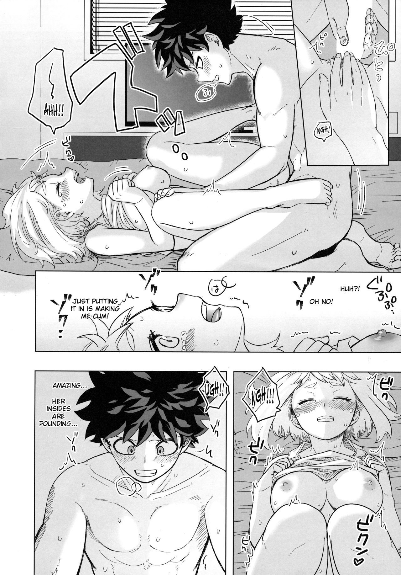 [赤の域 (ぶっちぃ)] ひとりよりふたりがイイ! (僕のヒーローアカデミア) [英訳]
