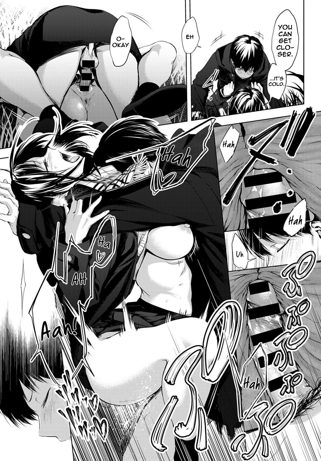[歯車] 放課後、橋の下で、 (COMIC アンスリウム 2020年2月号) [英訳] [DL版]