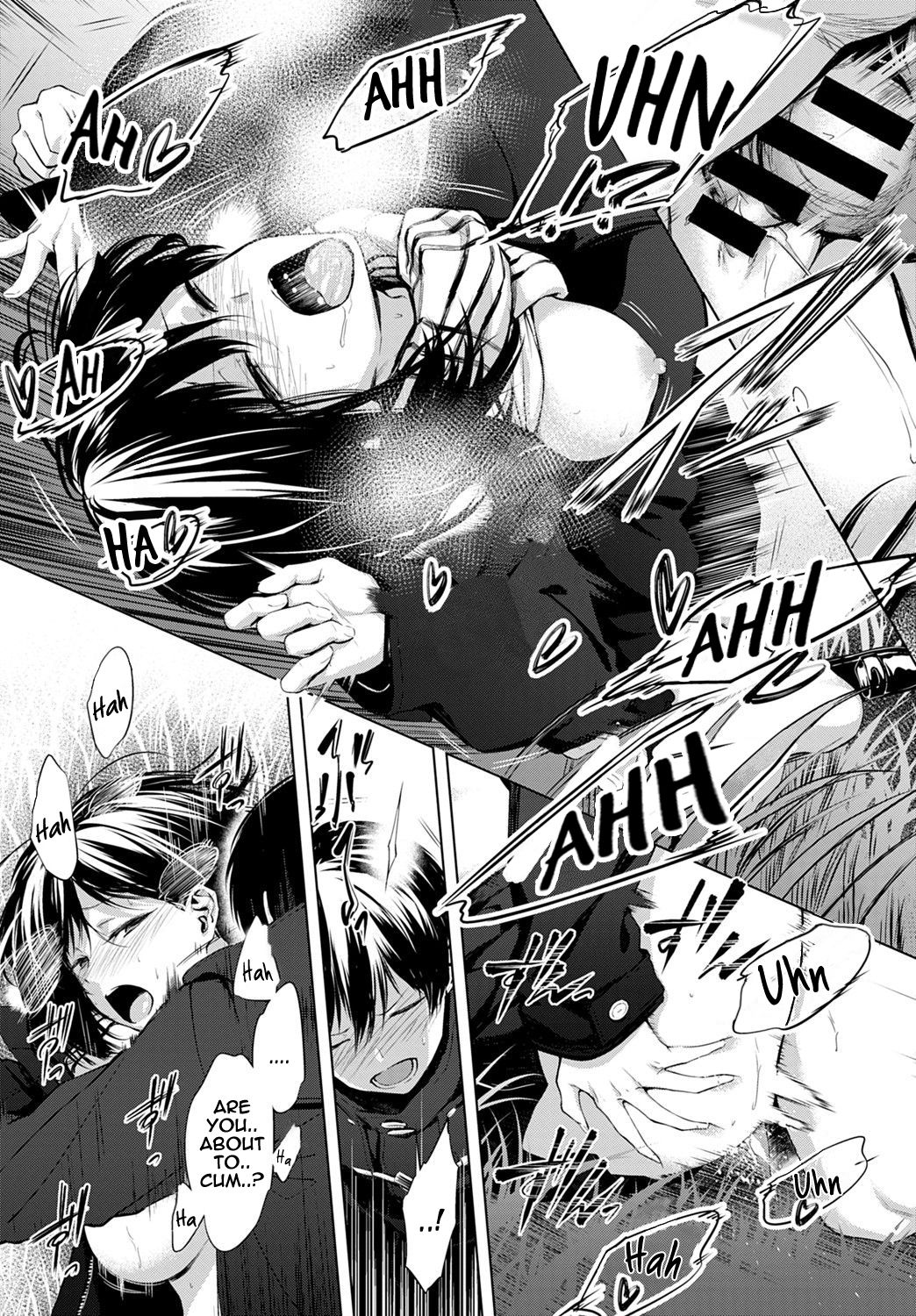 [歯車] 放課後、橋の下で、 (COMIC アンスリウム 2020年2月号) [英訳] [DL版]