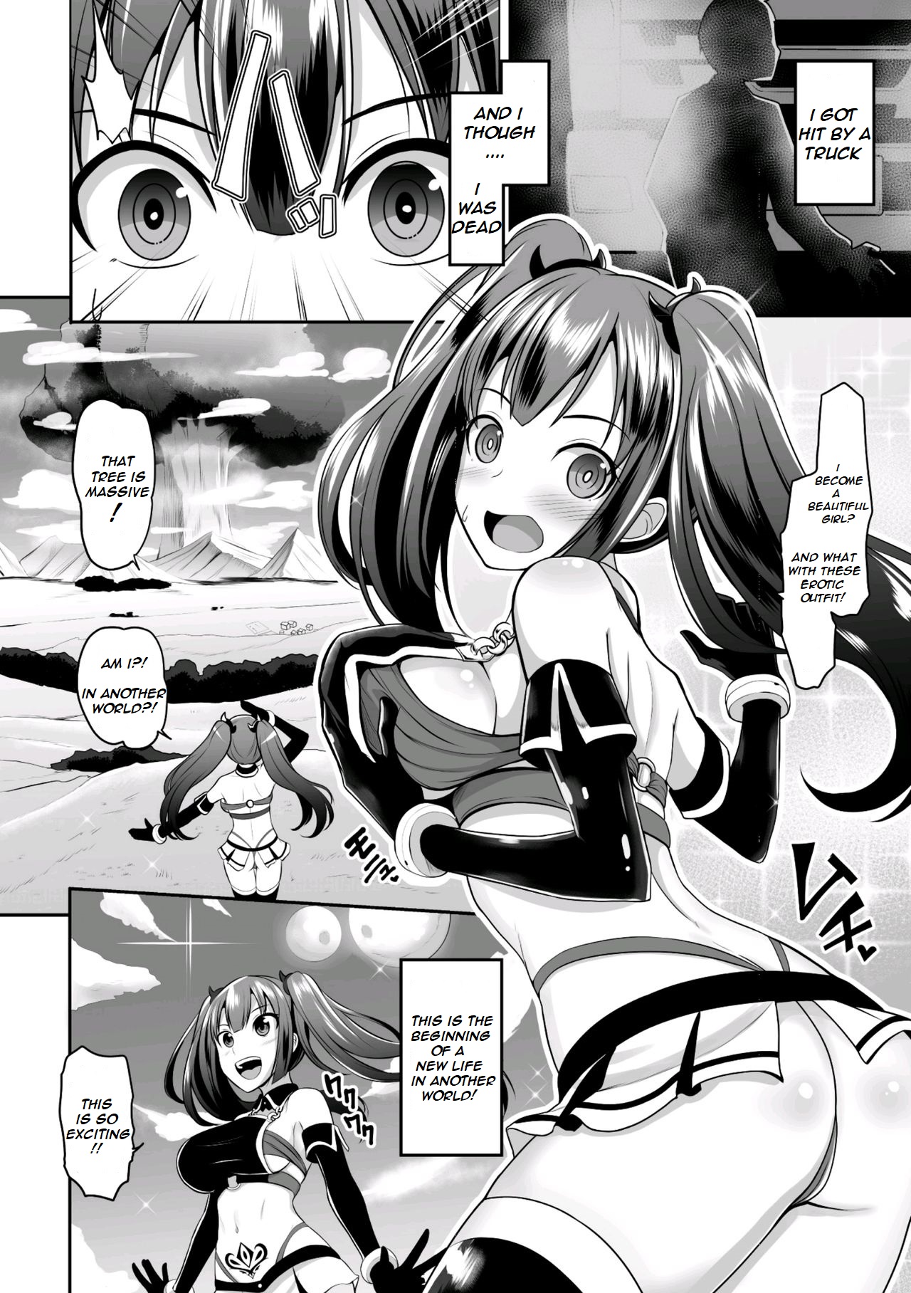 [ダンdann] 転生したら産卵で無双!?? (二次元コミックマガジン 淫紋をつけられた美少女たちが産卵アクメ堕ち!Vol.1) [英訳] [DL版]