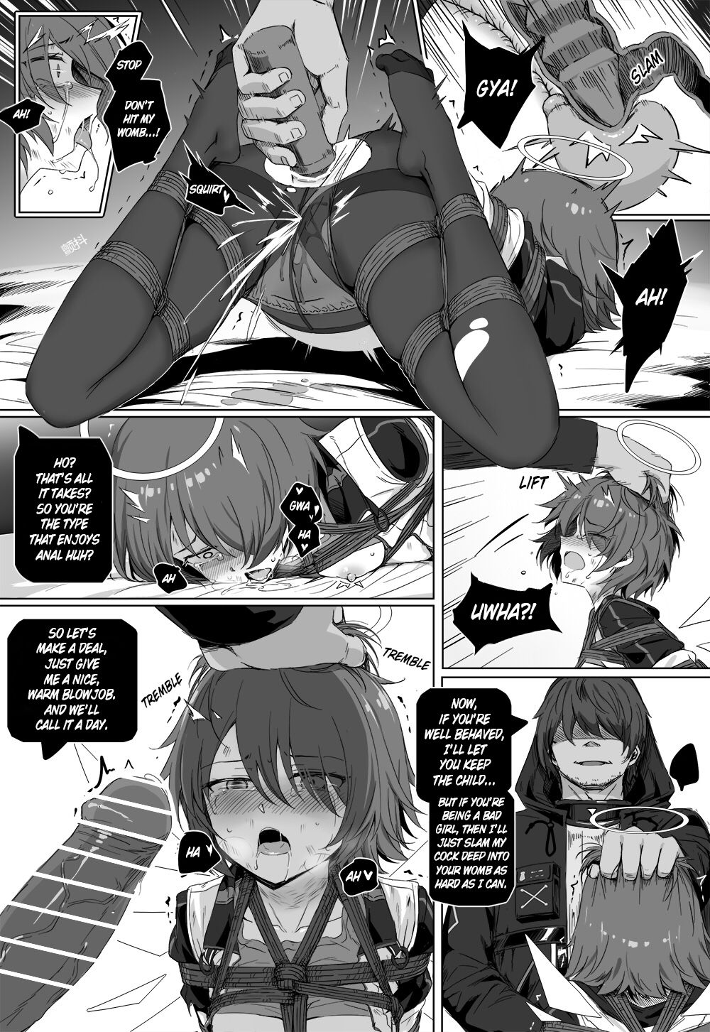 [kataokasan] 无能狂怒 pg 23-71 (明日方舟) [英訳]