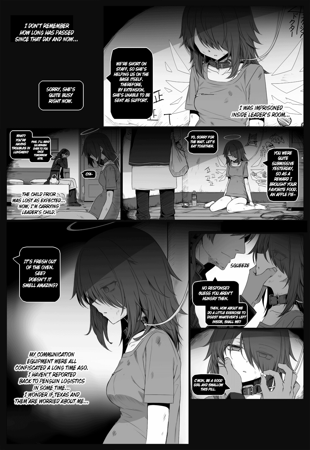 [kataokasan] 无能狂怒 pg 23-71 (明日方舟) [英訳]