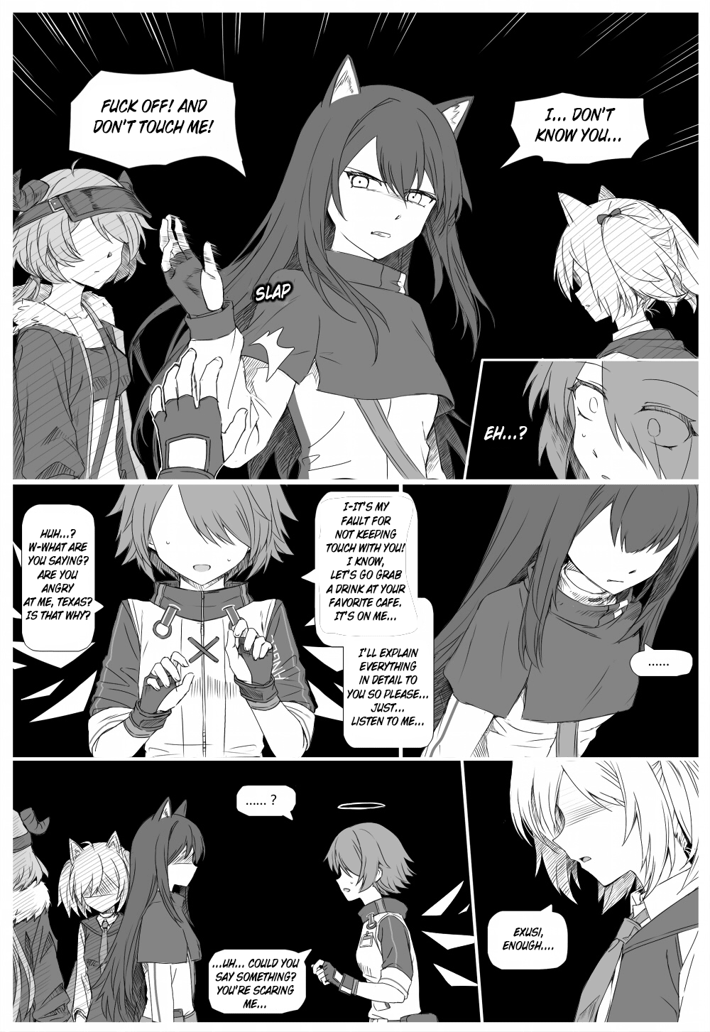 [kataokasan] 无能狂怒 pg 23-71 (明日方舟) [英訳]