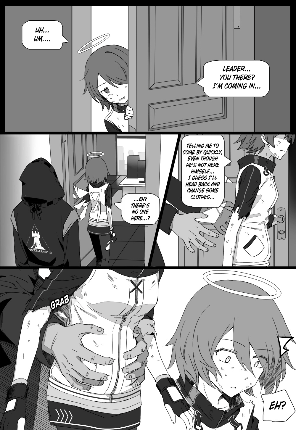 [kataokasan] 无能狂怒 pg 23-71 (明日方舟) [英訳]