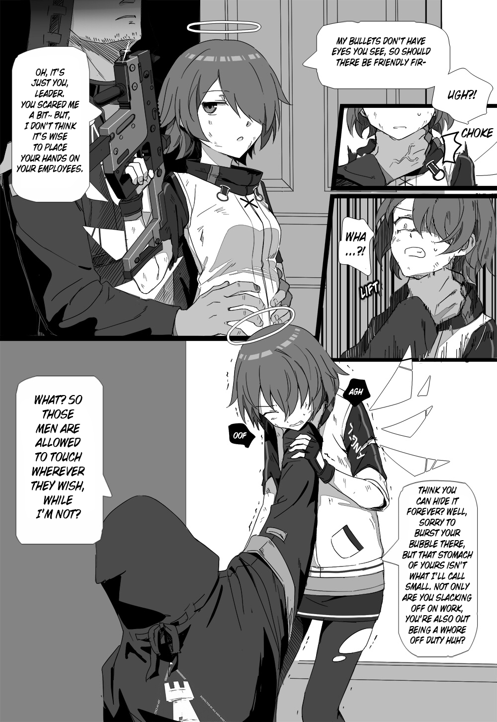 [kataokasan] 无能狂怒 pg 23-71 (明日方舟) [英訳]