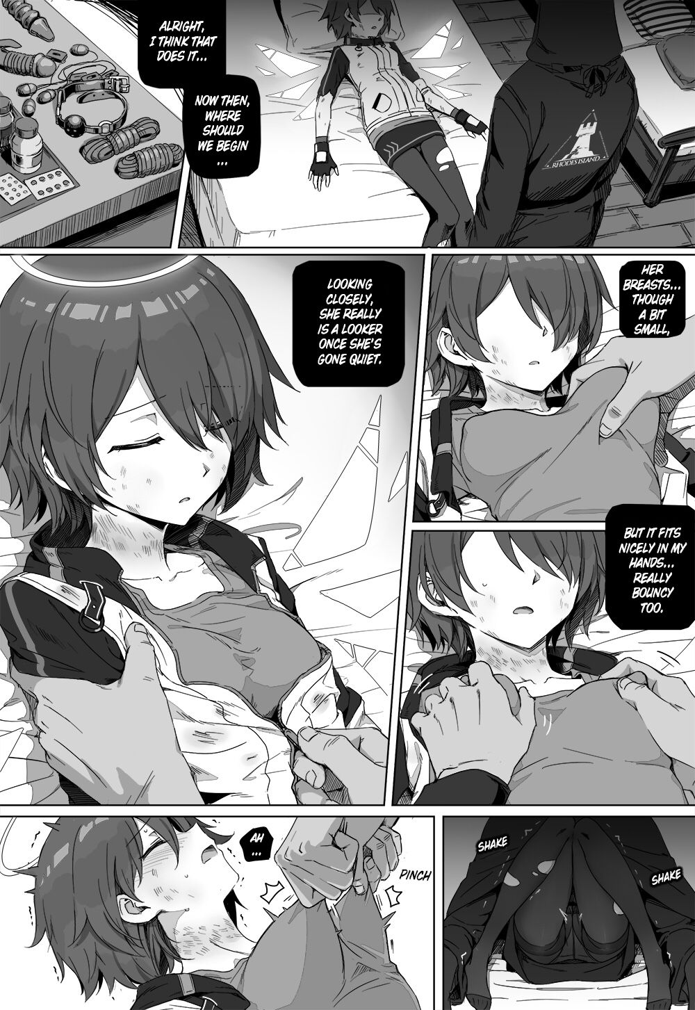 [kataokasan] 无能狂怒 pg 23-71 (明日方舟) [英訳]